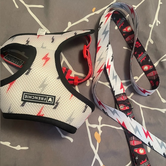 Frenchie Duo Harness and a Leash M - Picture 6 of 7